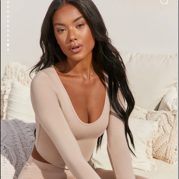 💕❤️😍MAKE AN OFFER! NWT OHPOLLY STONE CROPPED TOP😍💕 - Picture 2 of 5